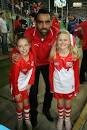 Josephine with Adam Goodes