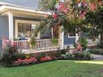 Garden: Spectacular Large Landscaping Front Yard With Pink Flowers ...