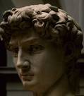 detail of David's head,