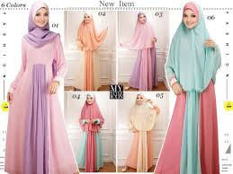 Gamis Syari Ceruti Set Bergo|Grosir Gamis Syari|Gamis Syari 2015