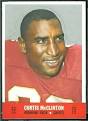 Curtis McClinton football card - 1968 Topps Stand Up #15 - Vintage ...