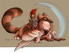 "Panduck Gryphon and Troll" by - via Daymix