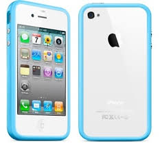 blue iphone bumper