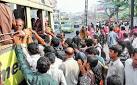 Private BUS STRIKE puts Kochi commuters to difficulty - The Hindu