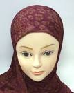 Hijab "Asma" grenad avec