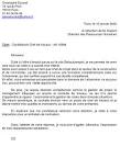 Exemple de LETTRE DE MOTIVATION