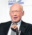 Mentor Lee Kuan Yew.