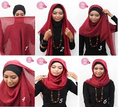 Model Jilbab Terbaru 2013: Cara memakai jilbab hijaber