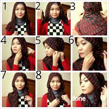Cara Berhijab yang simple cantik dan Tutorial hijab :) | rnuraprillia
