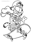 Garfield coloring page