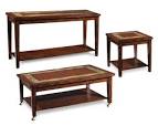 Midway Dining Table Set with Slate Inlay | Von Furniture