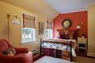Bedroom Interior Design with Red Wall Color Scheme - Home Interior ...