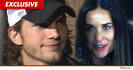 Ashton Kutcher and Demi Moore