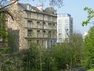 Westbank Quadrant at Gibson Street. Viewed from Kelvingrove Park. - via Daymix