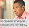 PM Lee sends lawyer's letter to editors of TR Emeritus « The Real ...