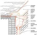Copper.org: Architectural Details: Gutters and Downspouts - Scuppers