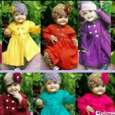 Jual Baju/Gaun/Busana Muslim bayi dan anak Turban baby set ...