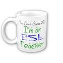 ESL Teacher Mug from Zazzle.