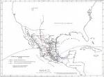 Map of Mexico 1862-1867: The French Intervention