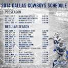 Cowboys Schedule | Be Creative , Be DIY