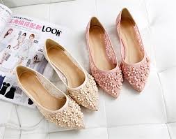 Trend Model Sepatu Flat Ala Wanita Korea Terbaru 2016