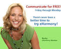 SheSoAmbitious: eHarmony.com Free Labor Day Communication Weekend