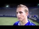 Sam Garza scores the first