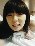 포미닛 현아의 침대 셀카!