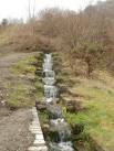 SO2102 : Small stepped waterfall adjacent to the Guardian of the Valleys, - via Daymix