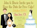 A Flirty Save the Date Magnet