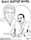 Black History coloring page