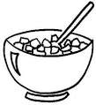 Food Clipart cereal bowl
