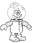 Spongebob coloring page