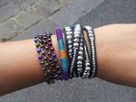 Pretty Quirky Pants | DIY Braided Seed Bead Bracelet