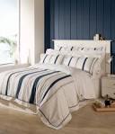 Christy Coastal Stripe Bedding Nautical 200 Thread Count Cotton ...