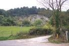 The downs around here are heavily scarred with old chalk pits. - via Daymix
