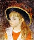 Renoir "girl pre-hard world masterpiece eyes cheap size 8 of a blue hat" - img56700930