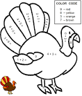 Color By Number Worksheet   Add and Color by Number   Math Practice