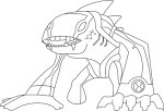 Ben 10 para colorir (Ben 10 colouring page): Junho 2010