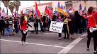 Thousands March In Los Angeles To Commemorate Armenian Genocide.