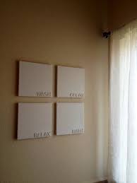 Domesticated Duchess: Colorwash Bathroom Wall Art