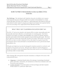 how to write goals objectives
