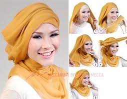 Tutorial Cara Memakai Jilbab Pesta Segi Empat Terbaru | Tutorial Hijab