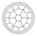 Circle coloring page