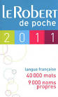 Le Robert de poche 2011 -