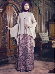 CONTOH MODEL BAJU BATIK KOMBINASI BROKAT TERBARU 2015 KEBAYA PESTA ...
