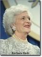 Yes, today is Barbara Bush's
