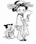 betty boop coloring page