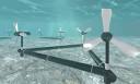 Tidal power gets a boost from propeller and wind turbine.