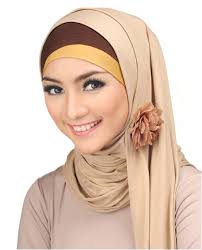 Tutorial Contoh Jilbab Pesta